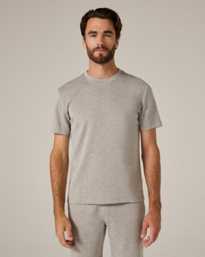 7 Diamonds Mens REV Short Sleeve Tee in Heather Grey