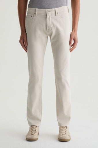 Adriano Goldschmeid Tellis Sateen Modern Slim Pant in Pumice