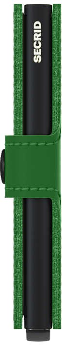 Secrid Miniwallet Matte in Bright Green