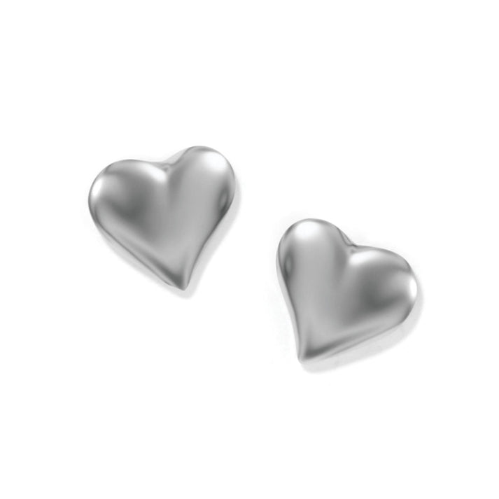 Womens Brighton Young At Heart Mini Post Earrings in Silver