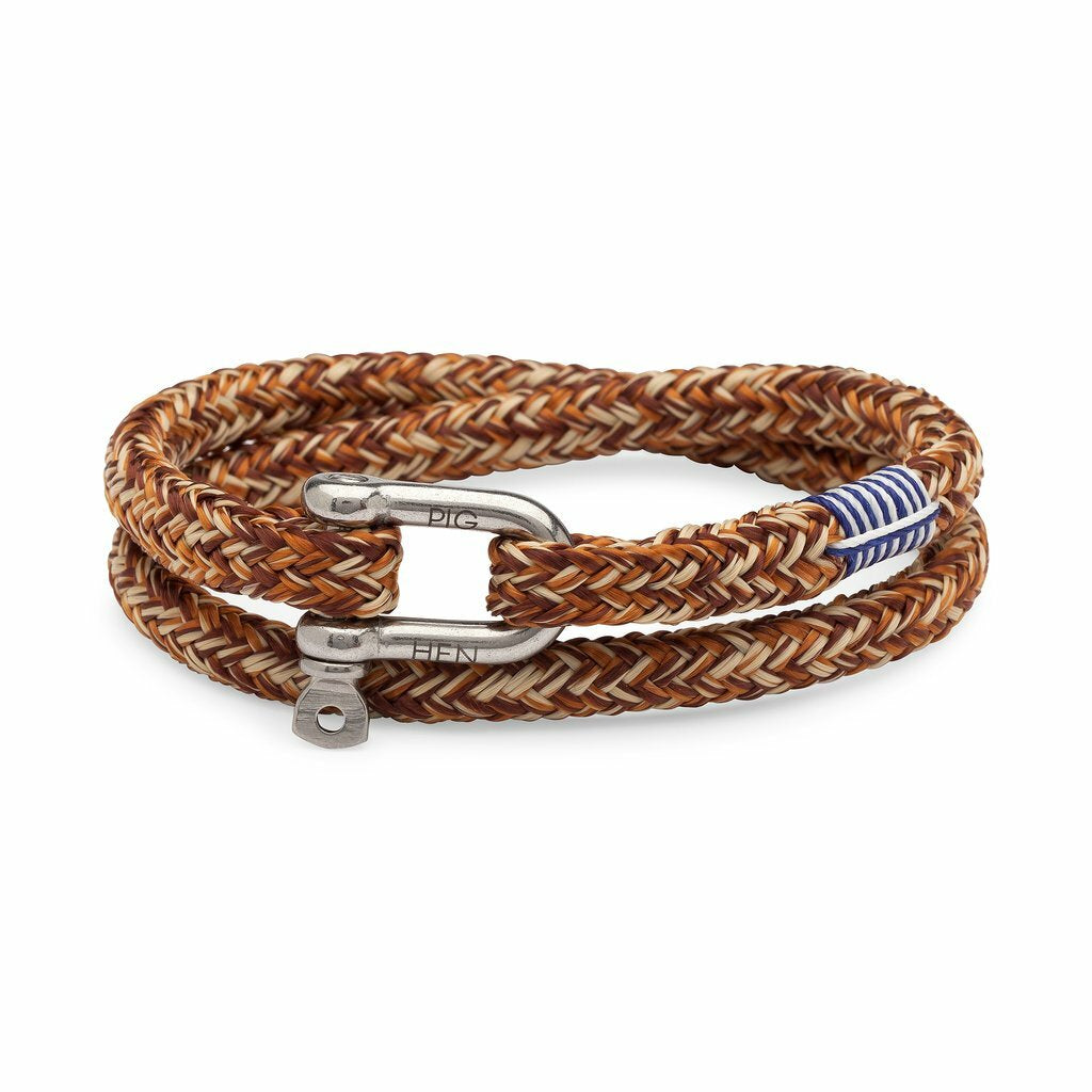 Pig & Hen Salty Steve Bracelet in Brown