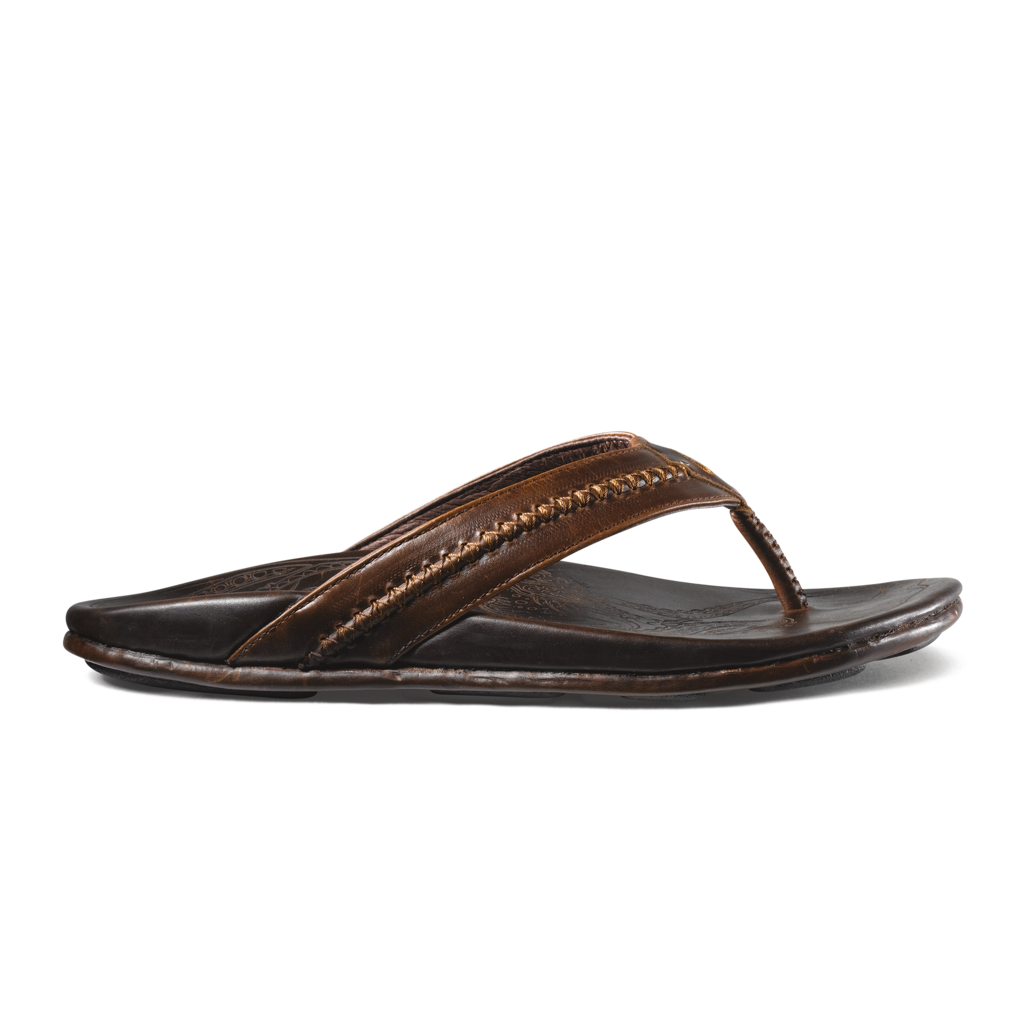 Olukai Mens Mea Ola Beach Sandal in Dark Java