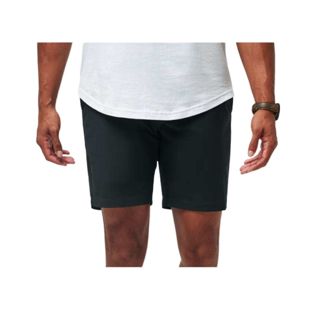 Travis Mathew Tech Chino Short in Black