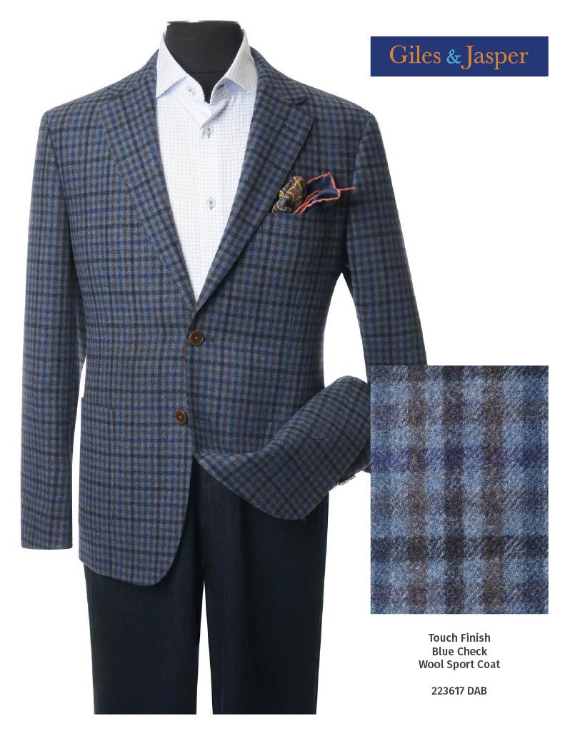 Giles & Jasper Suit W/Optional Vest Super 100's wool with Stretch in  British Tan