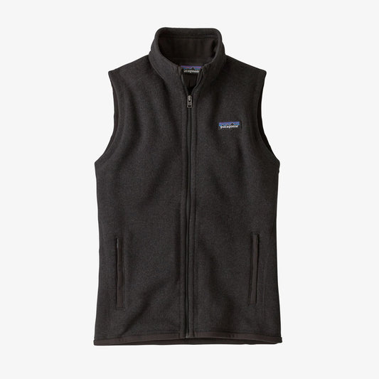 Womens Patagonia Better Sweater Vest in Black