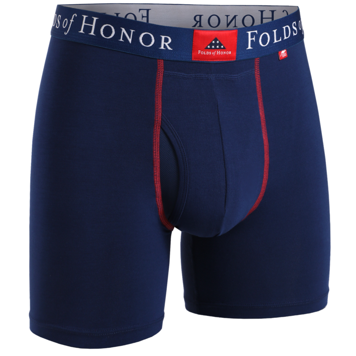 2 UNDR Swing Shift 6" Boxer Brief in Folds Of Honor Navy