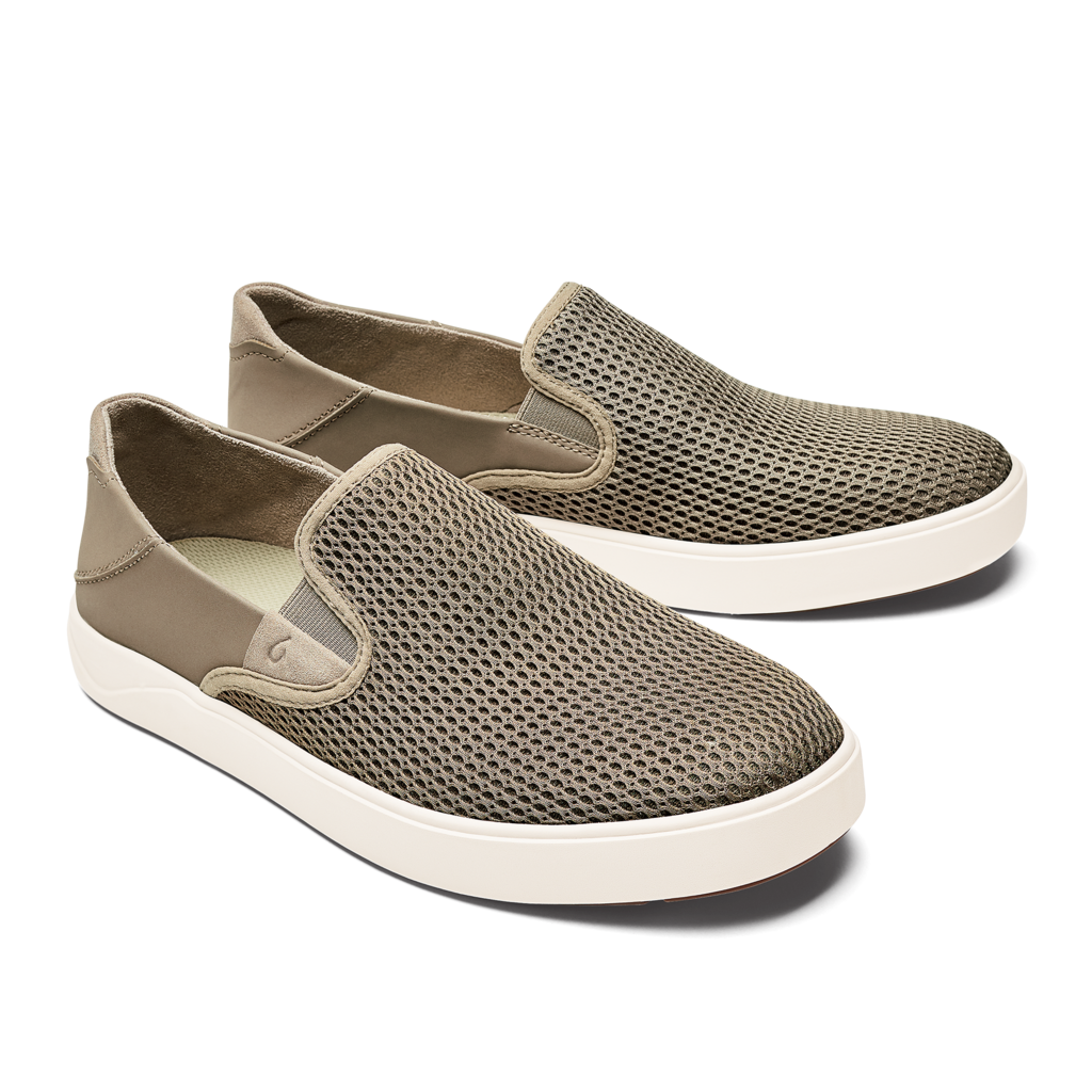 Olukai Mens Lae'ahi Slip on Shoe in Clay