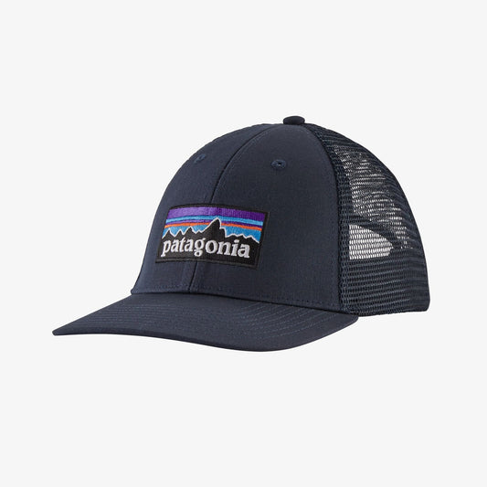 Patagonia P-6 Lo-Pro Trucker Hat in Navy Blue