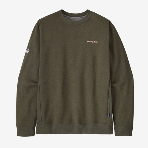Patagonia Mens Fitz Roy Icon Uprisal Crew Sweatshirt in Basin Green –  Hornor u0026 Harrison