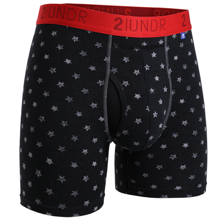 2 UNDR Swing Shift 6" Boxer Brief in Free 4 All