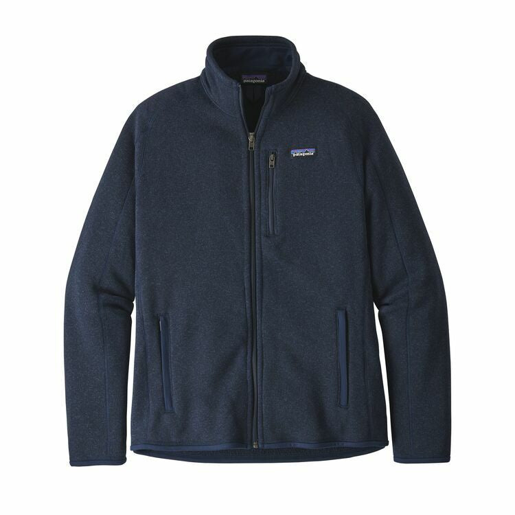 Patagonia Mens Better Sweater Fleece Jacket in New Navy