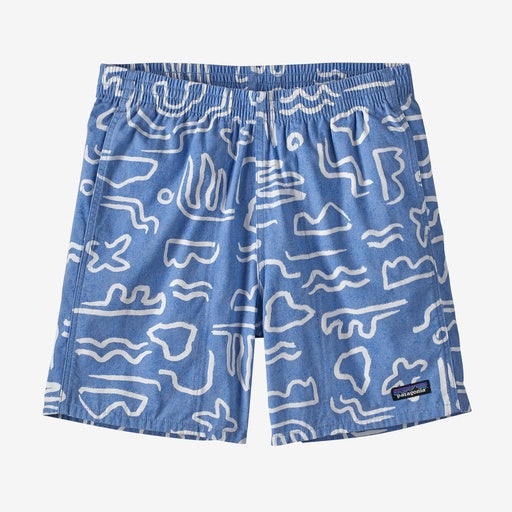 Patagonia Mens Funhoggers Shorts in Channel Islands: Vessel Blue