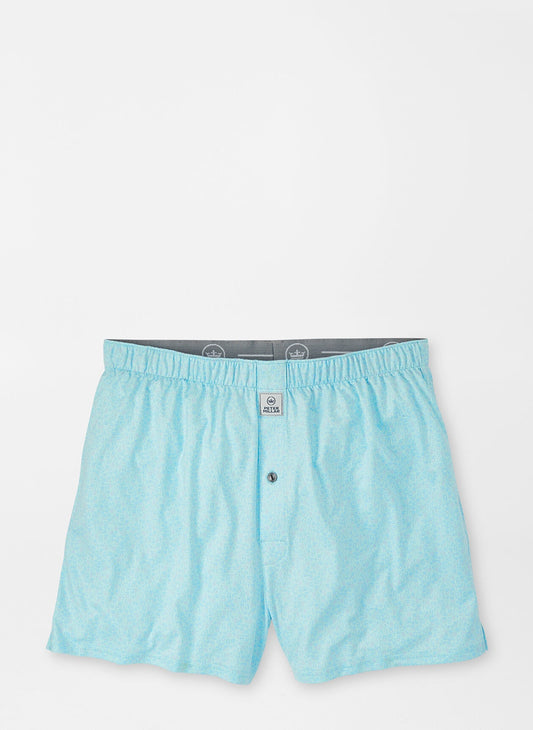 Peter Millar Dazed And Transfused Performance Boxer Short in Celeste