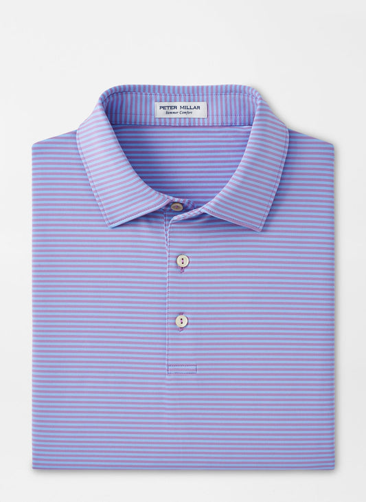 Peter Millar Hales Performance Jersey Polo in Dragonfly
