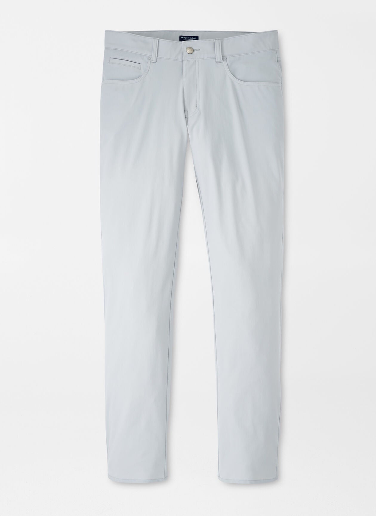 Peter Millar Bingham Performance Five-Pocket Pant in British Grey