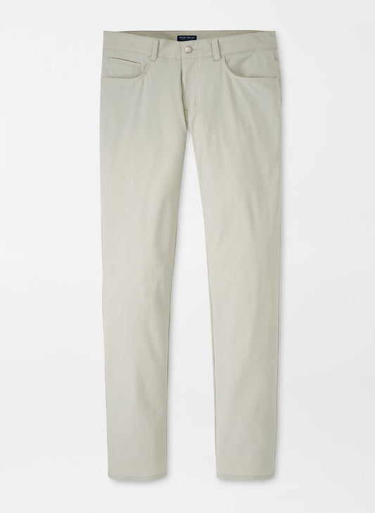 Peter Millar Bingham Performance Five-Pocket Pant in Linen