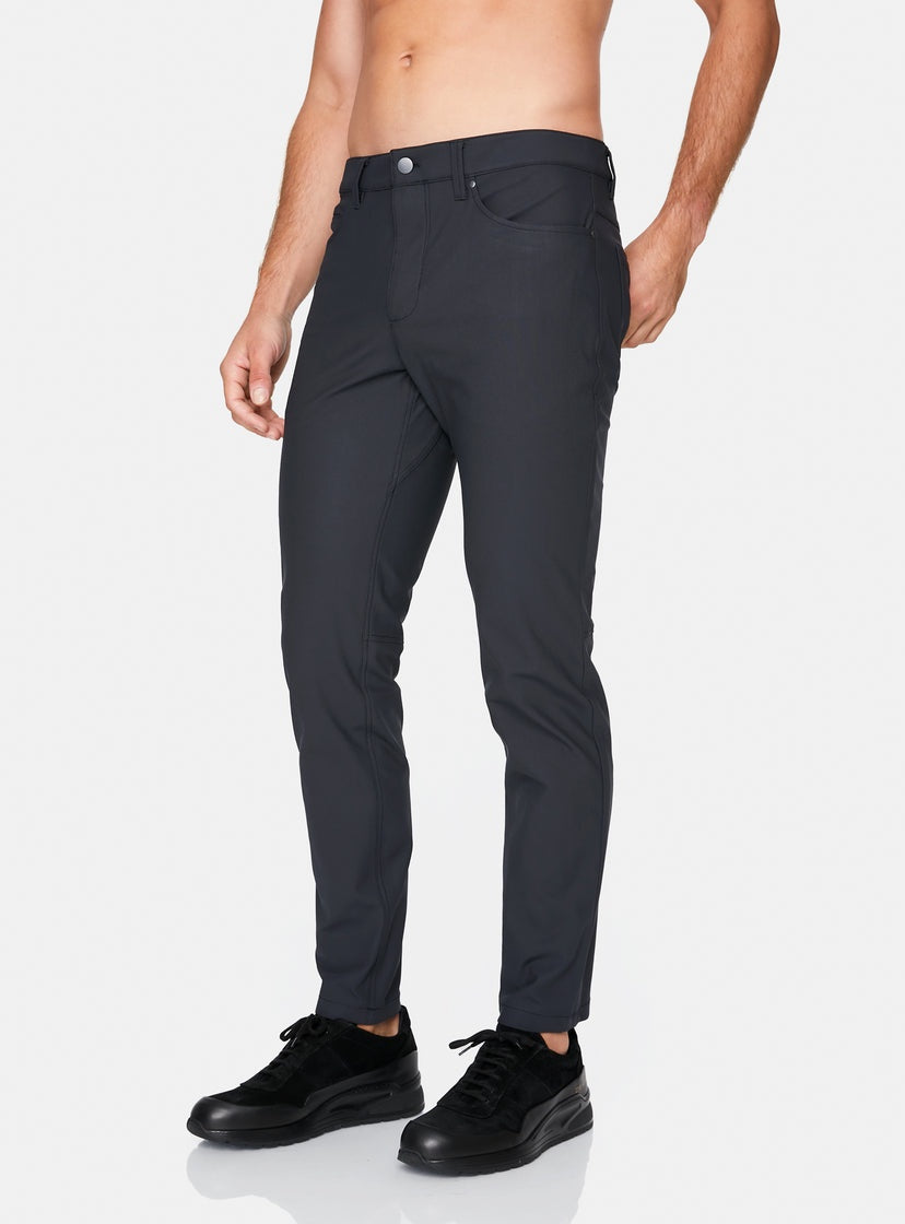 7 Diamonds Infinity 7-Pocket Pants in Charcoal