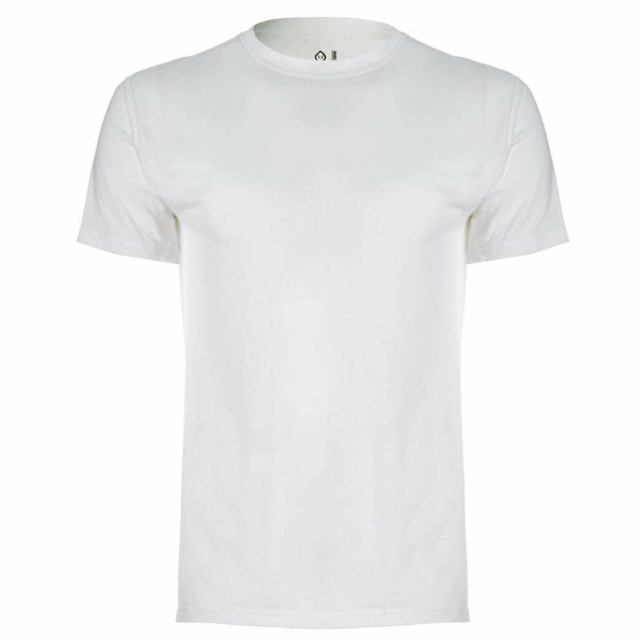 TASC Mens Bam-Bare Crew Neck Undershirt in White