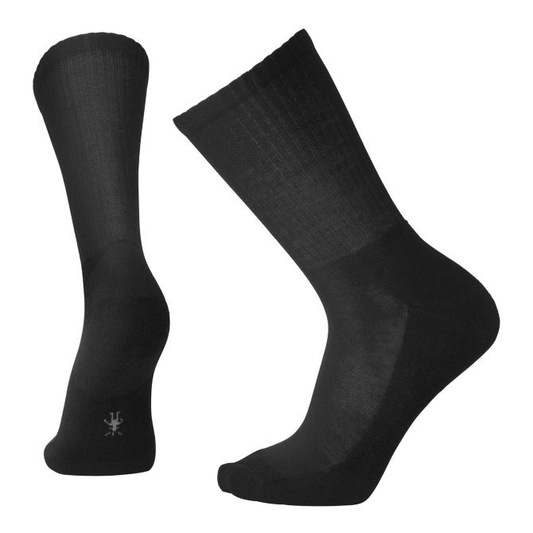 Smartwool Mens Heathered Rib Socks in Black