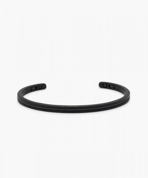 Pig & Hen Navarch 4 Bracelet in Slate Grey/Black