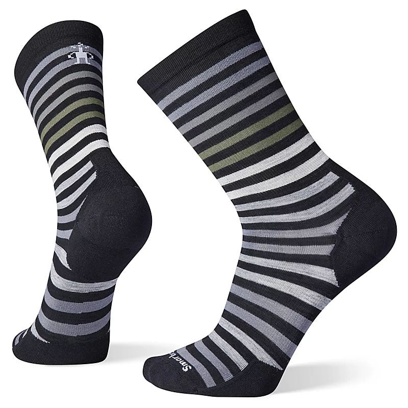 Smartwool Mens Everyday Spruce Street Crew Socks in Black