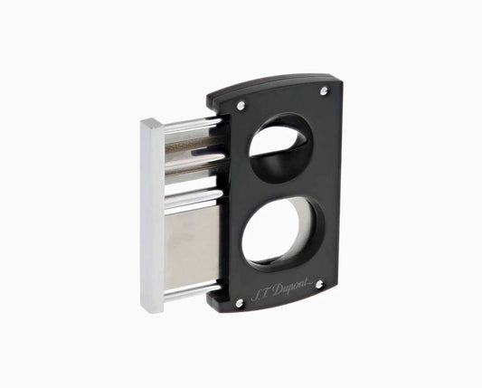 S T Dupont Double Blade Cigar Cutter in Black