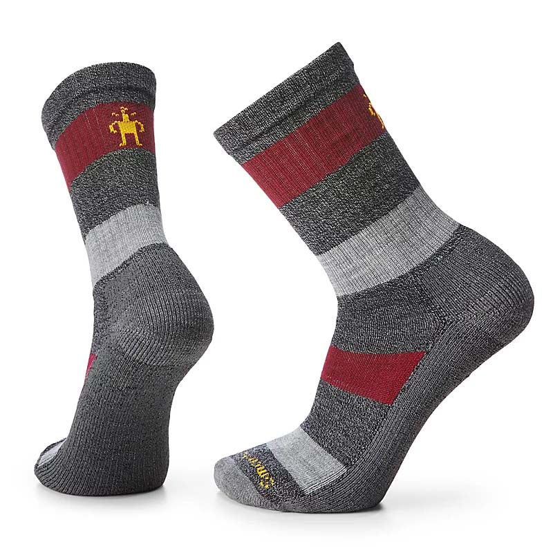 Smartwool Mens Everyday Barnsley Sweater Light Cushion Crew Socks in Charcoal