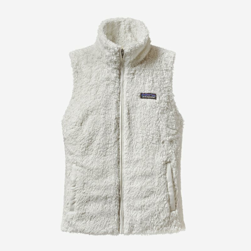 Womens Patagonia Los Gatos Fleece Vest in Birch White
