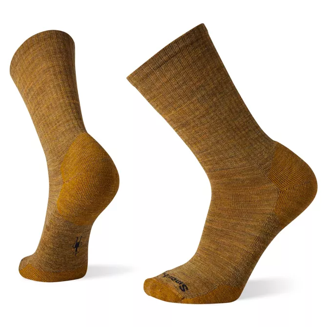 Smartwool Mens Heathered Rib Socks in Desert Sand