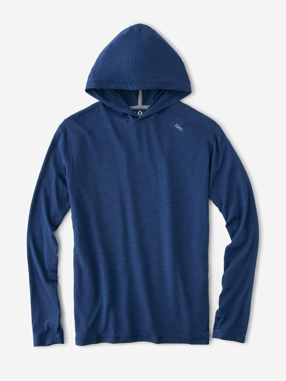 TASC Mens Carrollton Lightweight Hoodie in Marine Blue