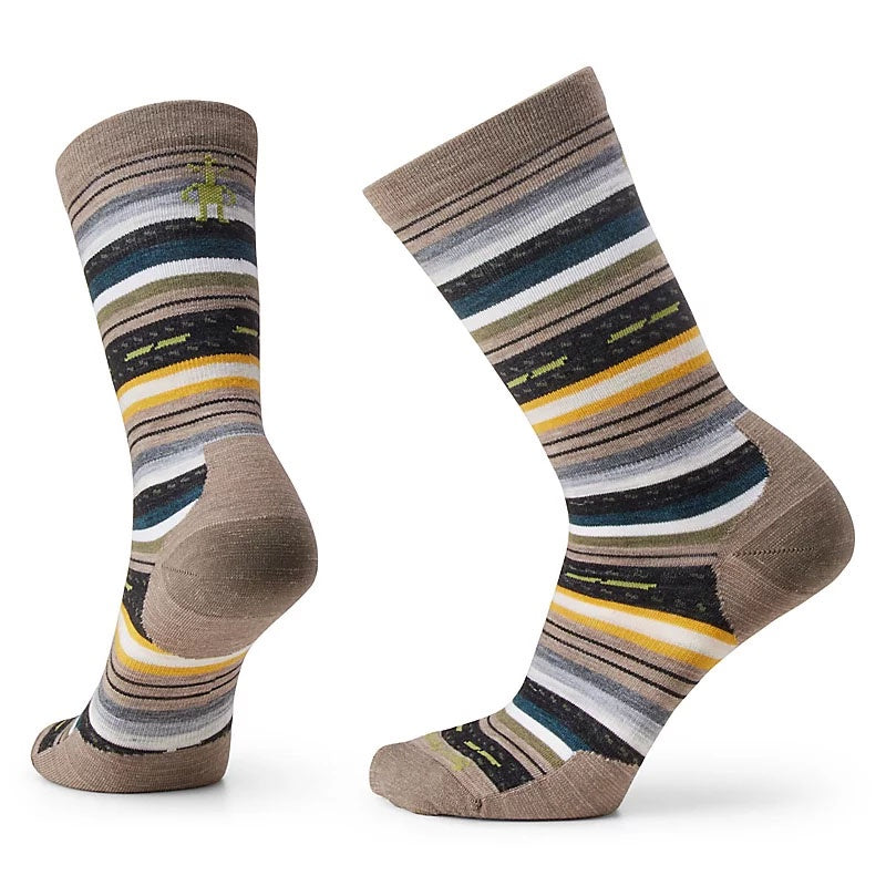 Smartwool Mens Everyday Zero Cushion Margarita Crew in Fossil