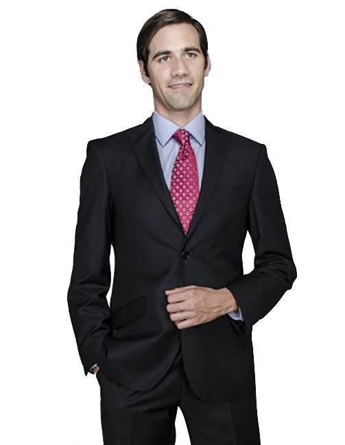 Giorgio Fiorelli Slim Fit Wedding Suit in Black