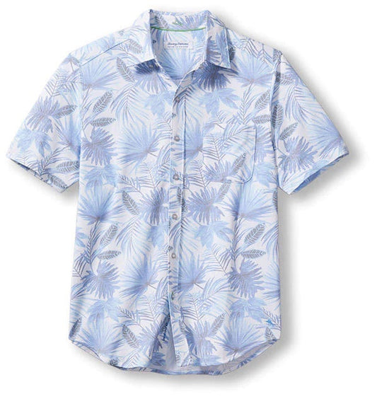 Tommy Bahama San Lucio Falling Fronds Camp Shirt in Kingdom Blue
