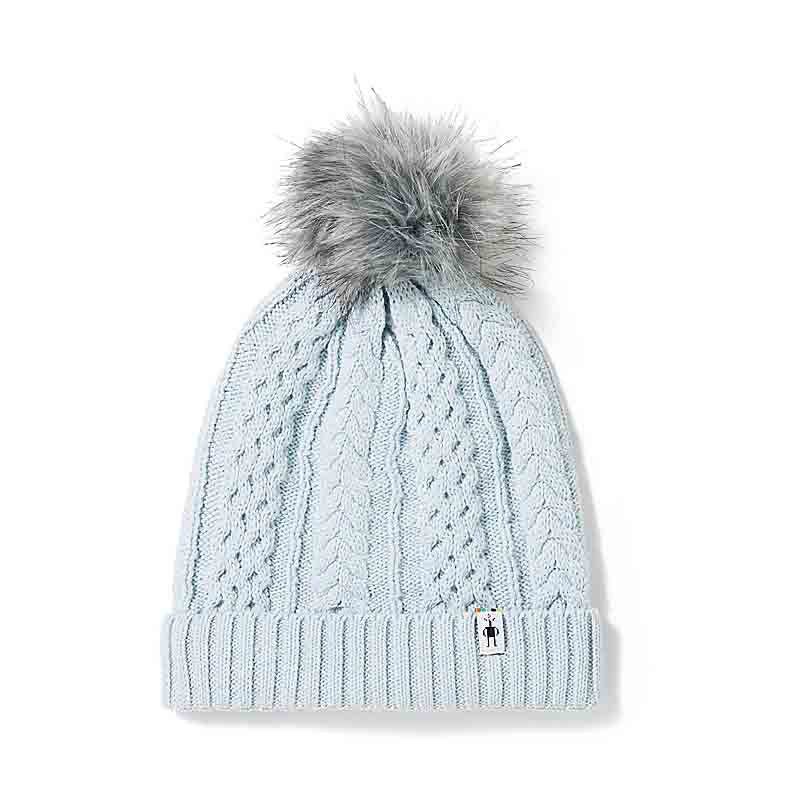 Womens Smartwool Lodge Girl Beanie in Winter Sky