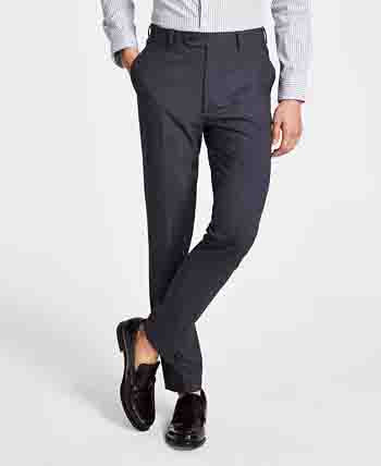 Calvin Klein Black Skinny Suit Pants Mens Calvin Klein Infinite