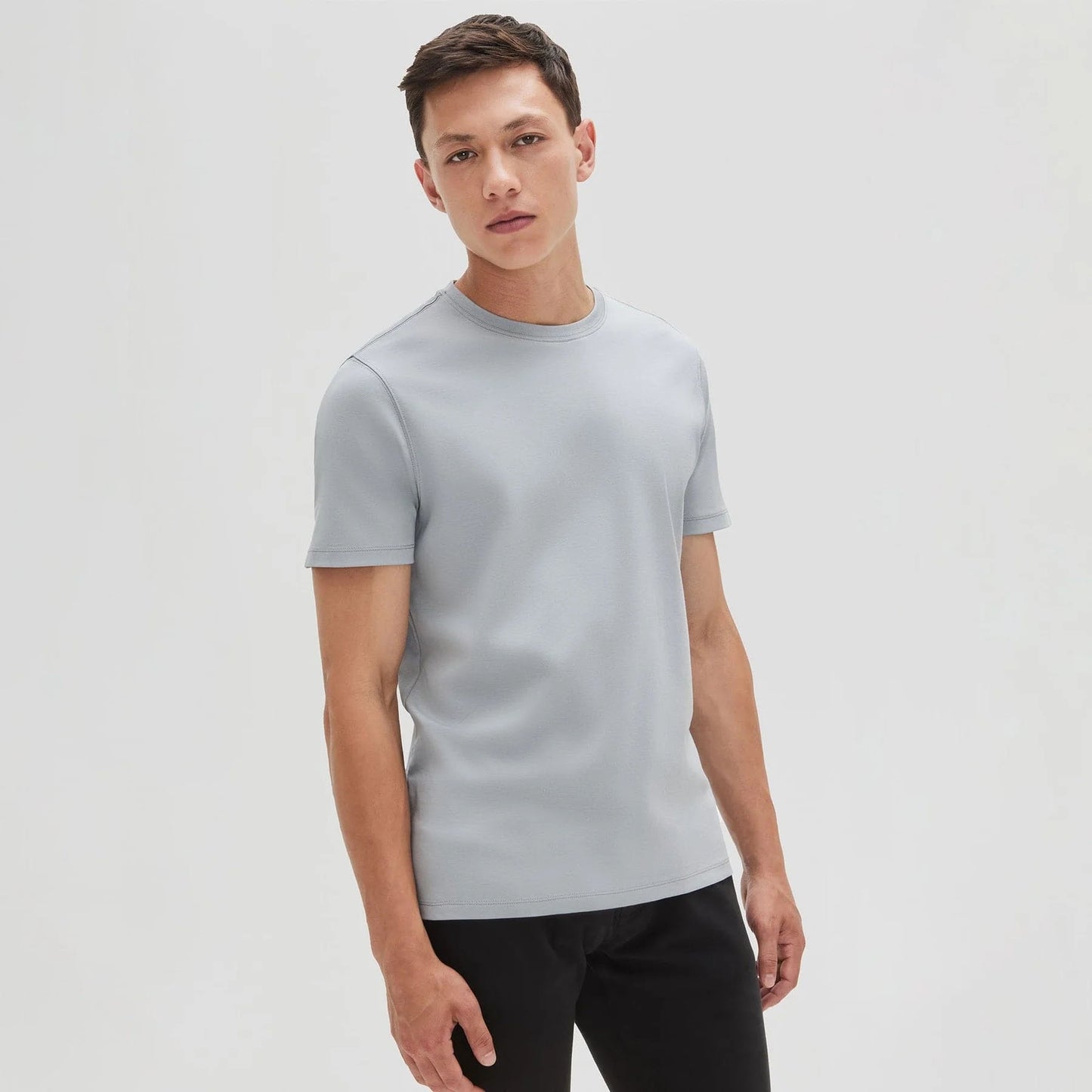 Robert Barakett Georgia Tee in Monument Grey