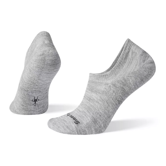 Smartwool Mens Everyday Cushion No Show Sock in Light Grey