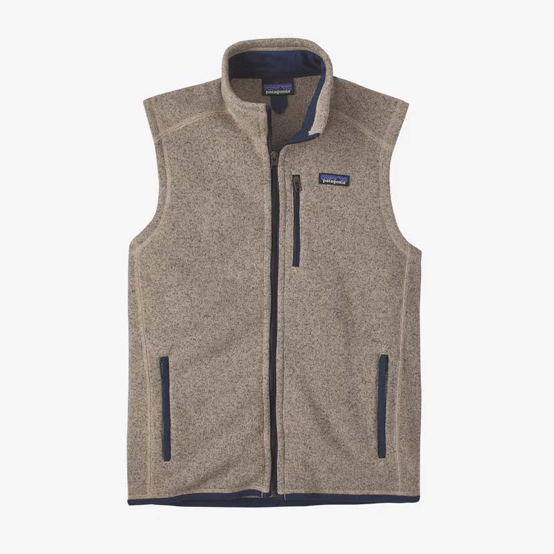 Patagonia Mens Better Sweater Vest in Oar Tan