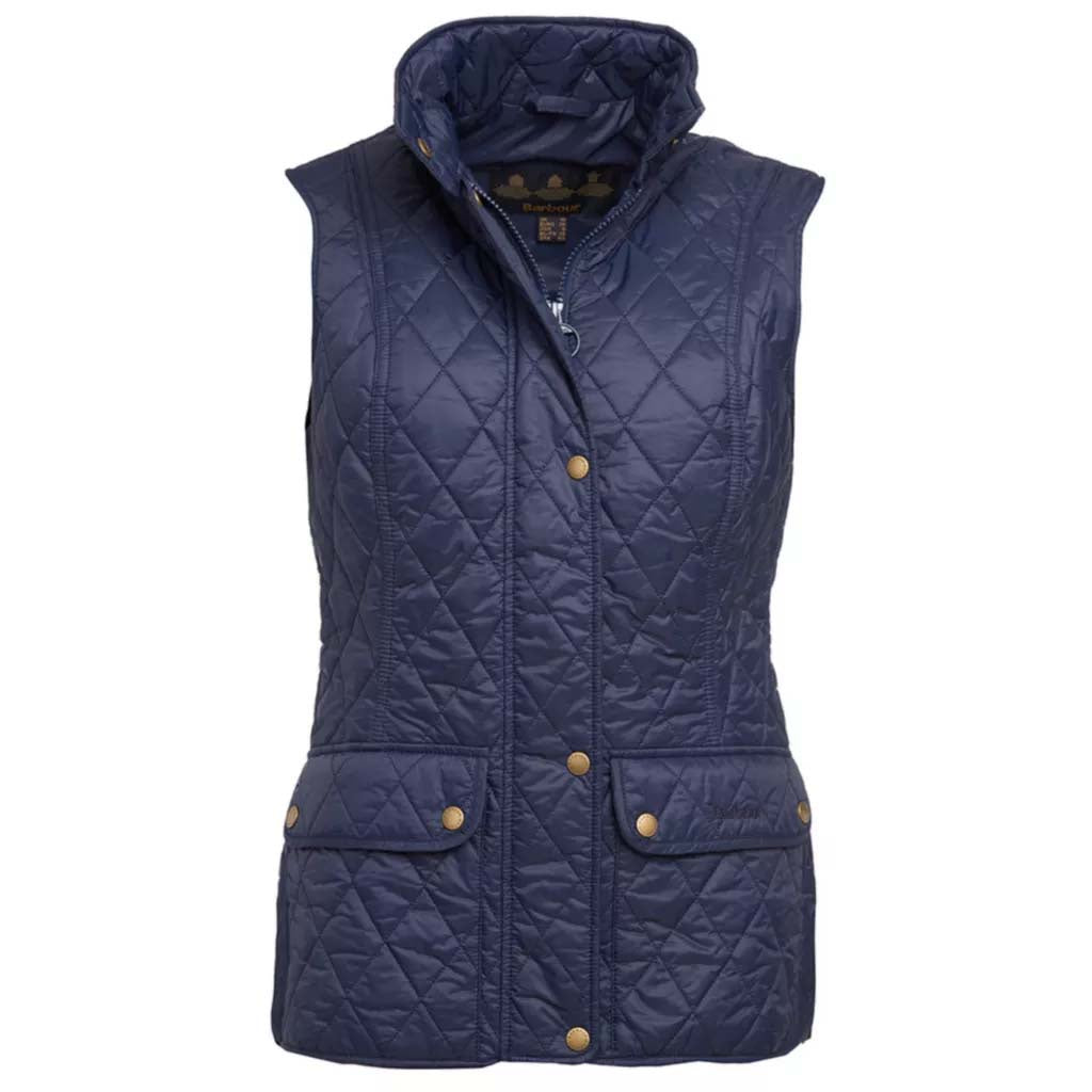 Womens Barbour Otterburn Gilet in Navy