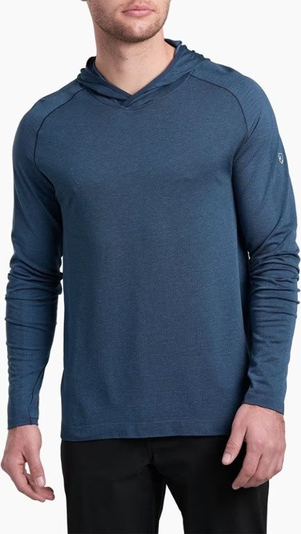 Kuhl Bravado LS Crewneck Tee in Pirate Blue