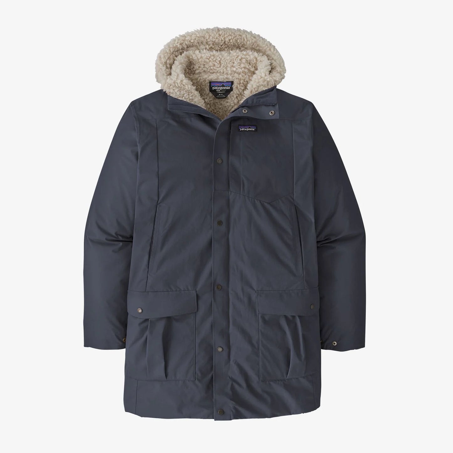 Patagonia Mens Downdrift Parka in Smouder Blue