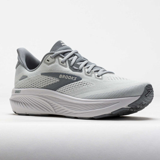 Brooks Mens Ghost 18 Running Shoe in Primer Grey/Oyster Mushroom