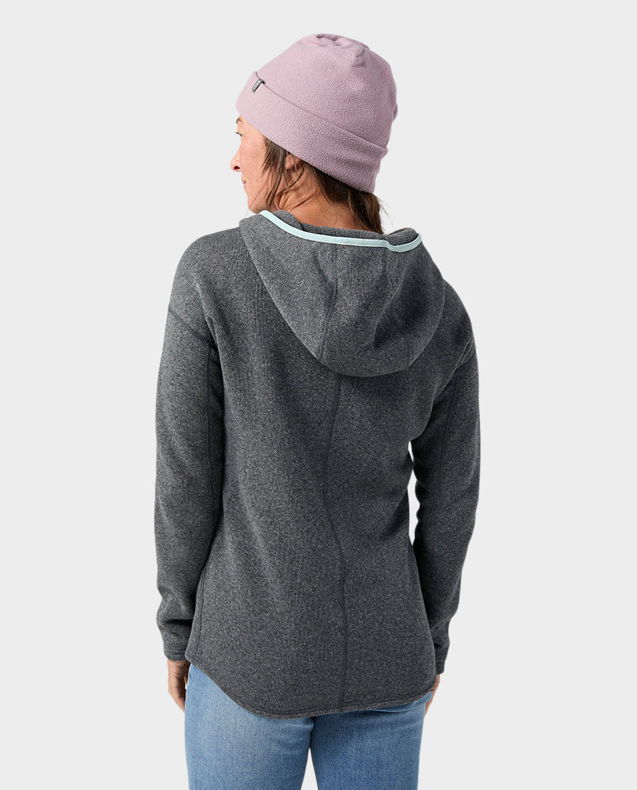 Womens Stio Sweetwater Fleece Hoodie in Abyss