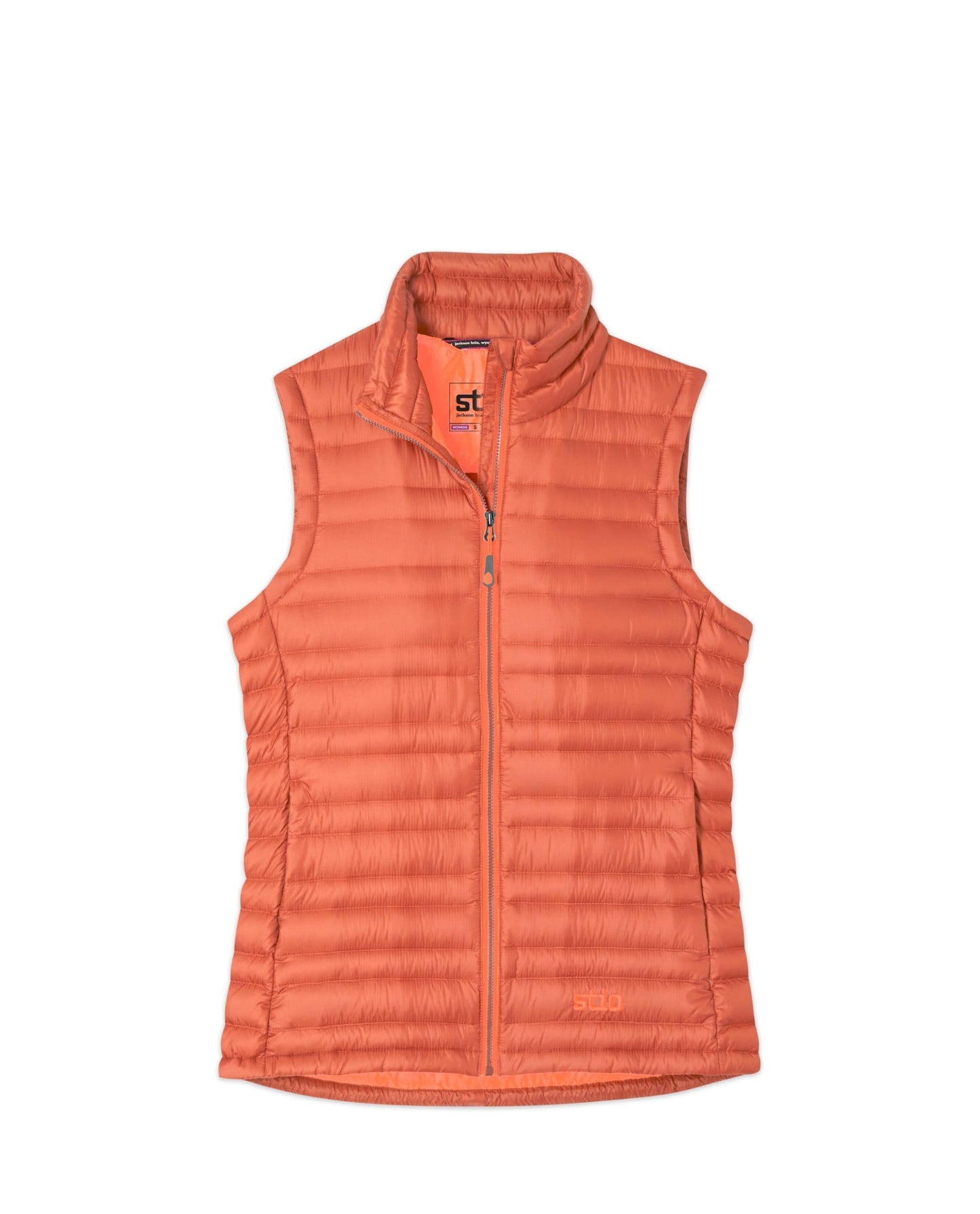 Womens Stio Pinion Down Vest in Cedar Blush