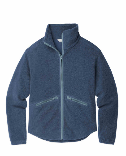 Womens Stio Rawlins Fleece Jacket in Mountain Shadow