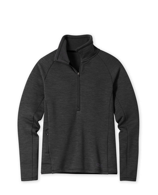 Womens Stio Glide Power Stretch Half Zip in Abyss