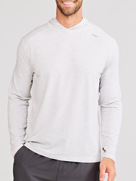 TASC Mens Carrollton Lightweight Hoodie in Marble