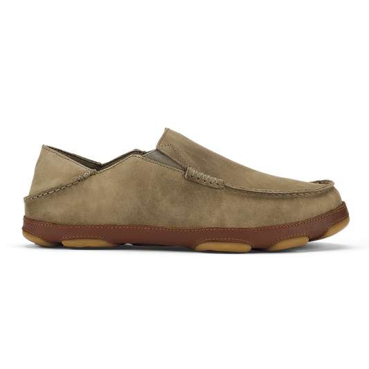 Olukai Mens Moloa Slip On Shoe in Clay/Toffee