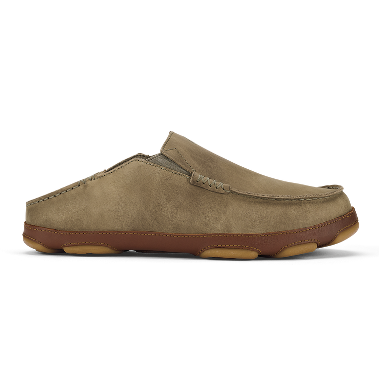 Olukai Mens Moloa Slip On Shoe in Clay/Toffee