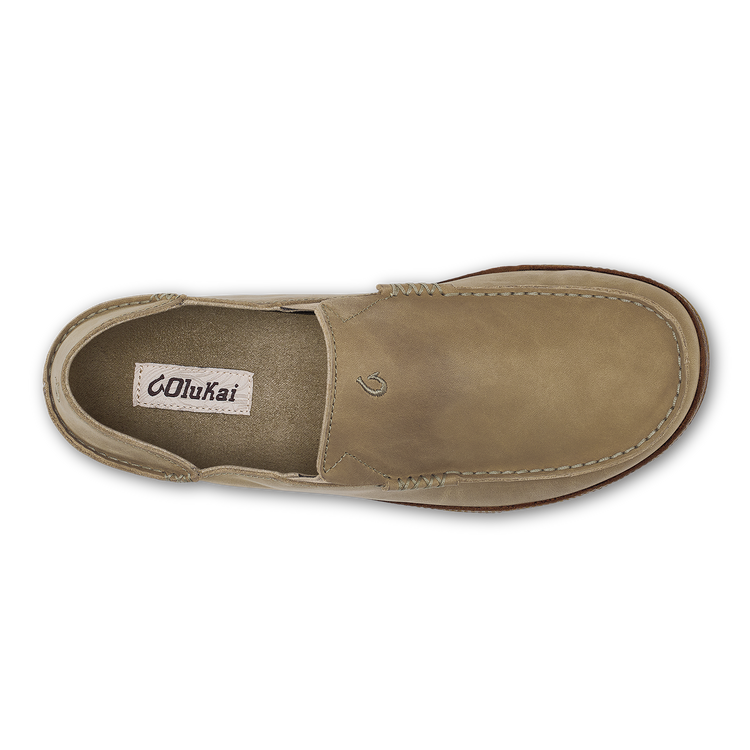 Olukai Mens Moloa Slip On Shoe in Clay/Toffee